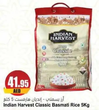 Almaya supermarket Indian Harvest Classic Basmati Rice 5kg offer