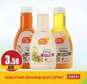 Almaya supermarket Daily Fresh Dressing Asrt 237ml EACH offer