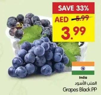 Gala Supermarket Grapes Black PP offer