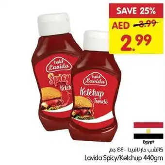Gala Supermarket Lavida Spicy Ketchup 440gm offer