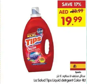Gala Supermarket La Salud Tips Liquid detrgent Color 4Lt offer