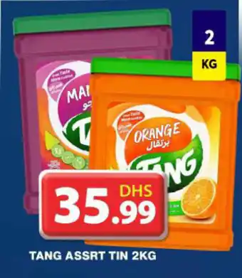Grand Hyper Market TANG ASSRT TIN 2KG offer