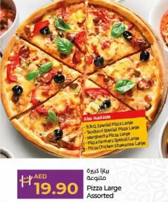 Lulu Hypermarket Pizza Large Assorted offer