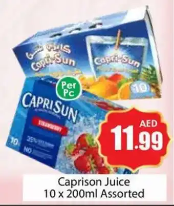 Caprison Juice 10 x 200ml Assorted