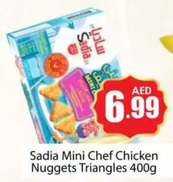 Amber Sadia Mini Chef Chicken Nuggets Triangles 400g offer