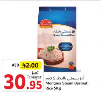 Union Coop Montana Steam Basmati Rice 5Kg offer