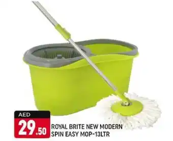 Shaklan ROYAL BRITE NEW MODERN SPIN EASY MOP 13LTR offer