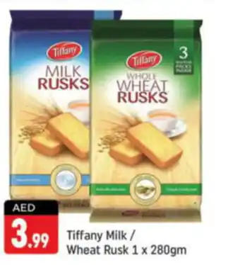 Shaklan Tiffany Milk Wheat Rusk 1 x 280gm offer