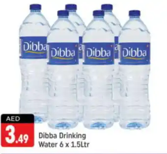 Shaklan Dibba Drinking Water 6 x 1.5Ltr offer