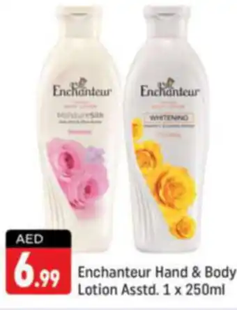 Shaklan Enchanteur Hand and Body Lotion Asstd 1 x 250ml offer