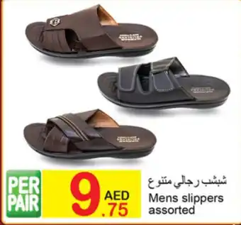 Green House Mens slippers assorted offer