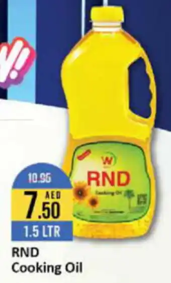 West Zone Supermarket RND Cooking Oil 1.5 LTR offer
