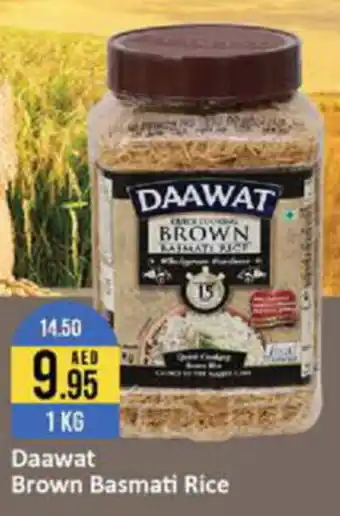 West Zone Supermarket Daawat Brown Basmati Rice 1KG offer