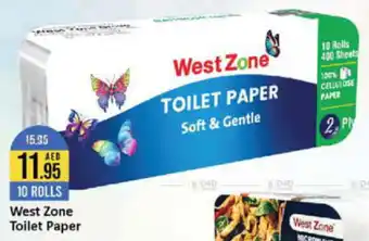 West Zone Supermarket Toilet Paper 10 ROLLS offer