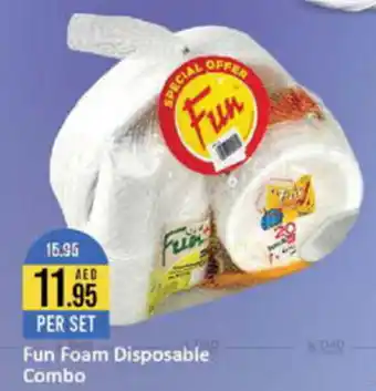 West Zone Supermarket Fun Foam Disposable Combo PER SET offer
