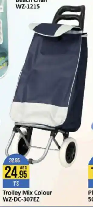 West Zone Supermarket Trolley Mix Colour WZ-DC-307EZ offer