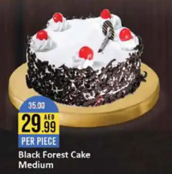 West Zone Supermarket Black Forest Cake Medium offer