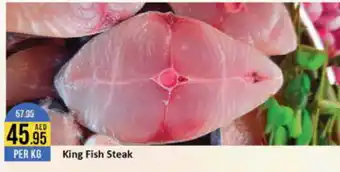 West Zone Supermarket King Fish Steak offer