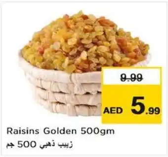Nesto Raisins Golden 500gm offer
