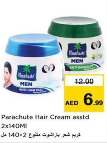 Nesto Parachute Hair Cream asstd 2x140MI offer