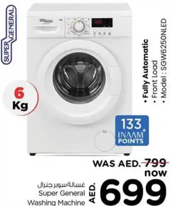 Nesto Super General Washing Machine offer