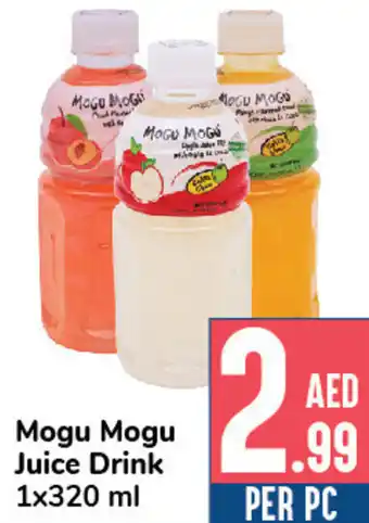 Day To Day Mogu Mogu Juice Drink 1x320 ml offer