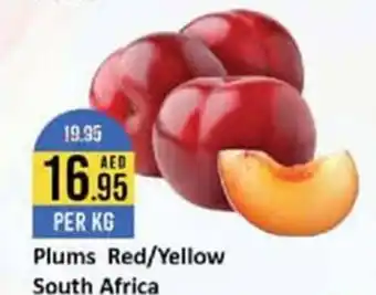 West Zone Supermarket Plums Red/Yellow offer
