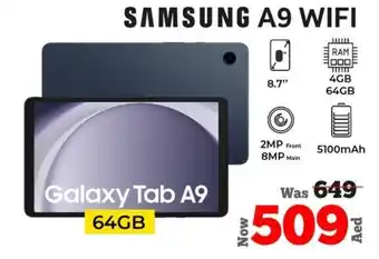 Kenz Hypermarket SAMSUNG A9 WIFI 64GB offer