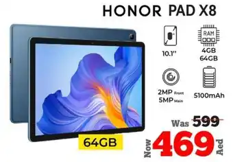 Kenz Hypermarket HONOR PAD X8 64GB offer