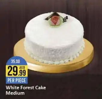 West Zone Supermarket White Forest Cake Medium offer