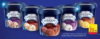 Safeer Market London Dairy Ice Cream Assorted 1ltr offer