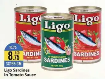 West Zone Supermarket Ligo Sardines In Tomato Sauce offer