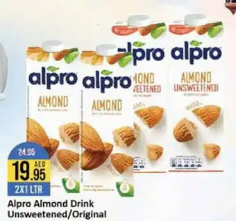 West Zone Supermarket Alpro Almond Drink Unsweetened/Original offer