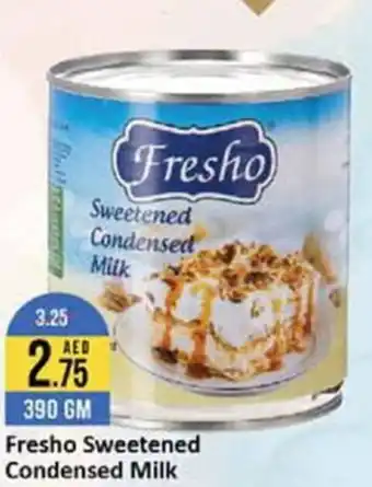 West Zone Supermarket Fresho Sweetened Condensed Milk offer