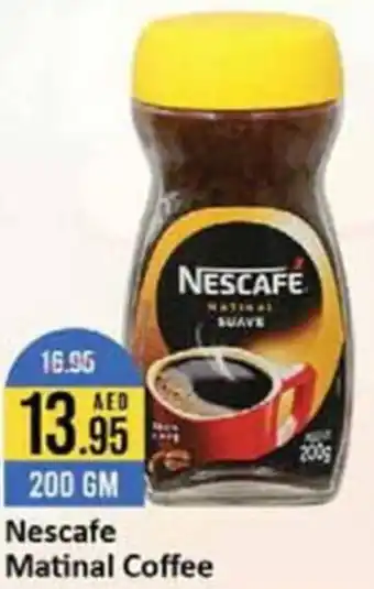 West Zone Supermarket Nescafe Matinal Coffee offer