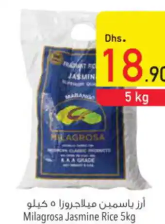 Safeer Market Milagrosa Jasmine Rice 5kg offer