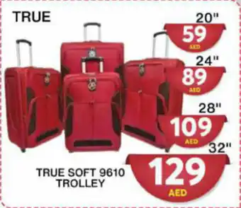 Grand Hyper Market TRUE SOFT 9610 TROLLEY 20" offer