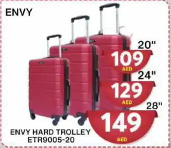 Grand Hyper Market ENVY HARD TROLLEY 20" offer
