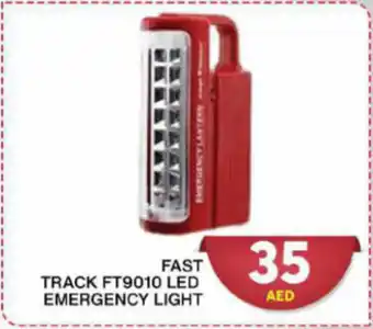 Grand Hyper Market FAST TRACK FT9010 LED EMERGENCY LIGHT offer