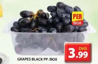 Grand Hyper Market GRAPES BLACK PP/BOX offer