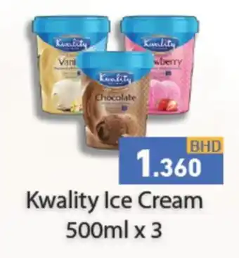 Ramez Kwality Ice Cream 500ml x 3 offer
