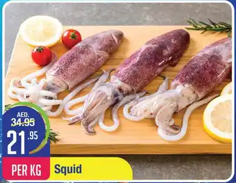 West Zone Supermarket Squid offer
