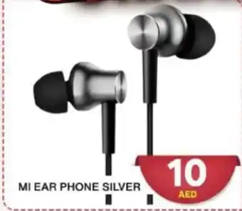 Grand Hyper Market MI EAR PHONE SILVER offer