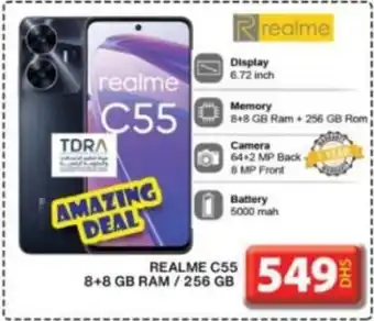 Grand Hyper Market REALME C55 8+8 GB RAM / 256 GB offer