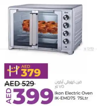 LuLu Express Ikon Electric Oven IK-EMD75 75Ltr offer