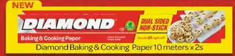 Lulu Hypermarket Diamond Baking & Cooking Paper 10 meters x 2s offer