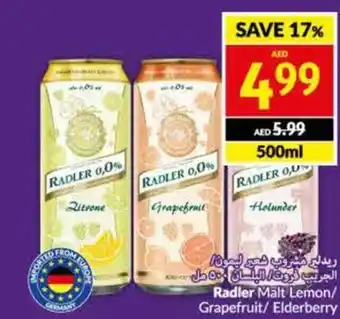 Viva Radler Malt Lemon/ Grapefruit/ Elderberry 500ml offer