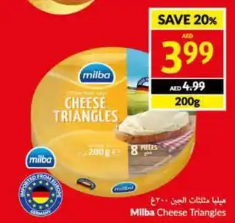 Viva Milba Cheese Triangles 200g offer