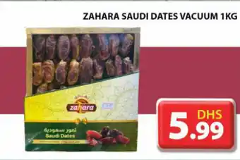 Grand Hyper Market ZAHARA SAUDI DATES VACUUM 1KG offer