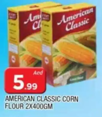 Al Madina AMERICAN CLASSIC CORN FLOUR 2X400GM offer